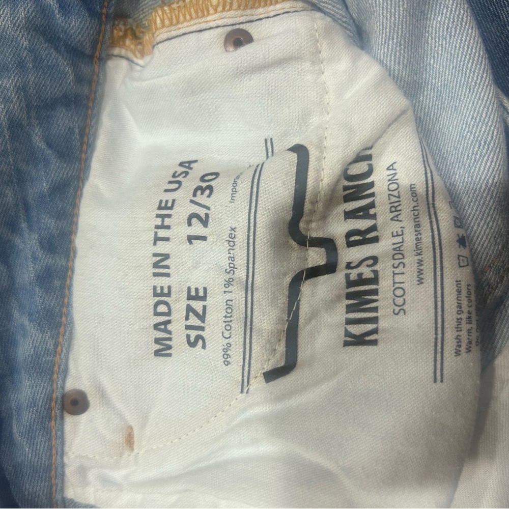 Kimes Ranch Light Blue Flare Jeans - Picture 8 of 10